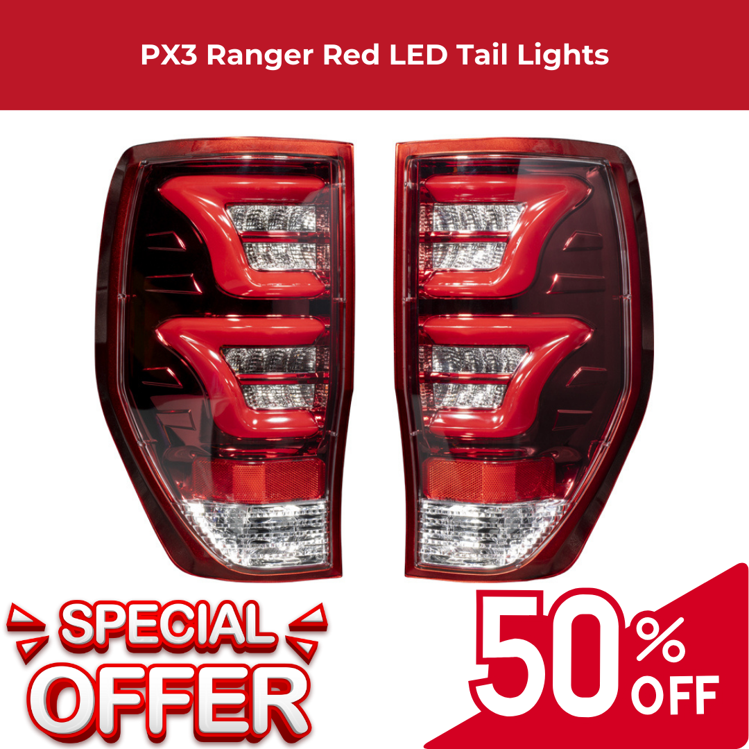 PX3 Ranger 2015-20 Red LED Tail Lights
