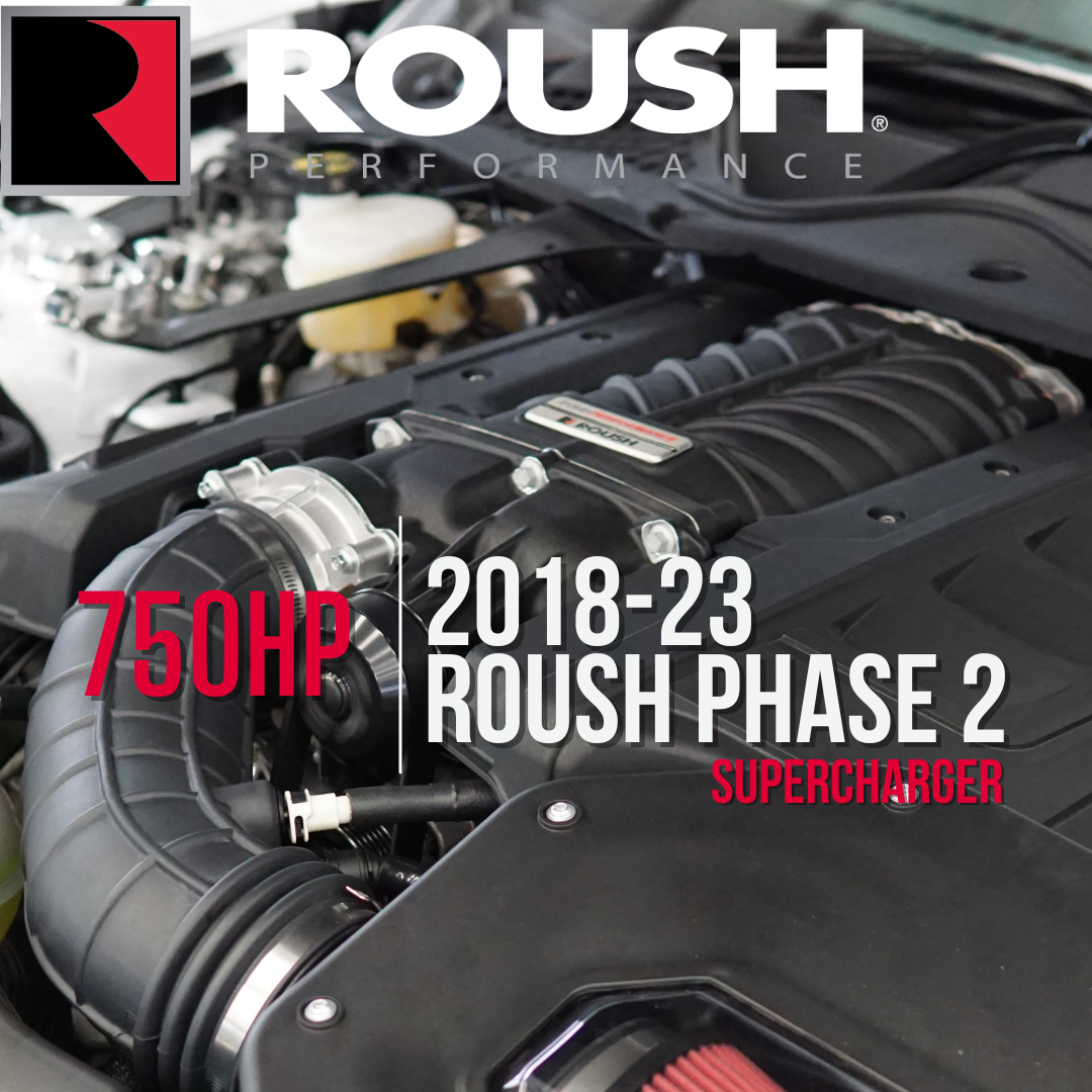 ROUSH 2018-23 5.0 V8 Phase 2 Supercharger 750hp Kit