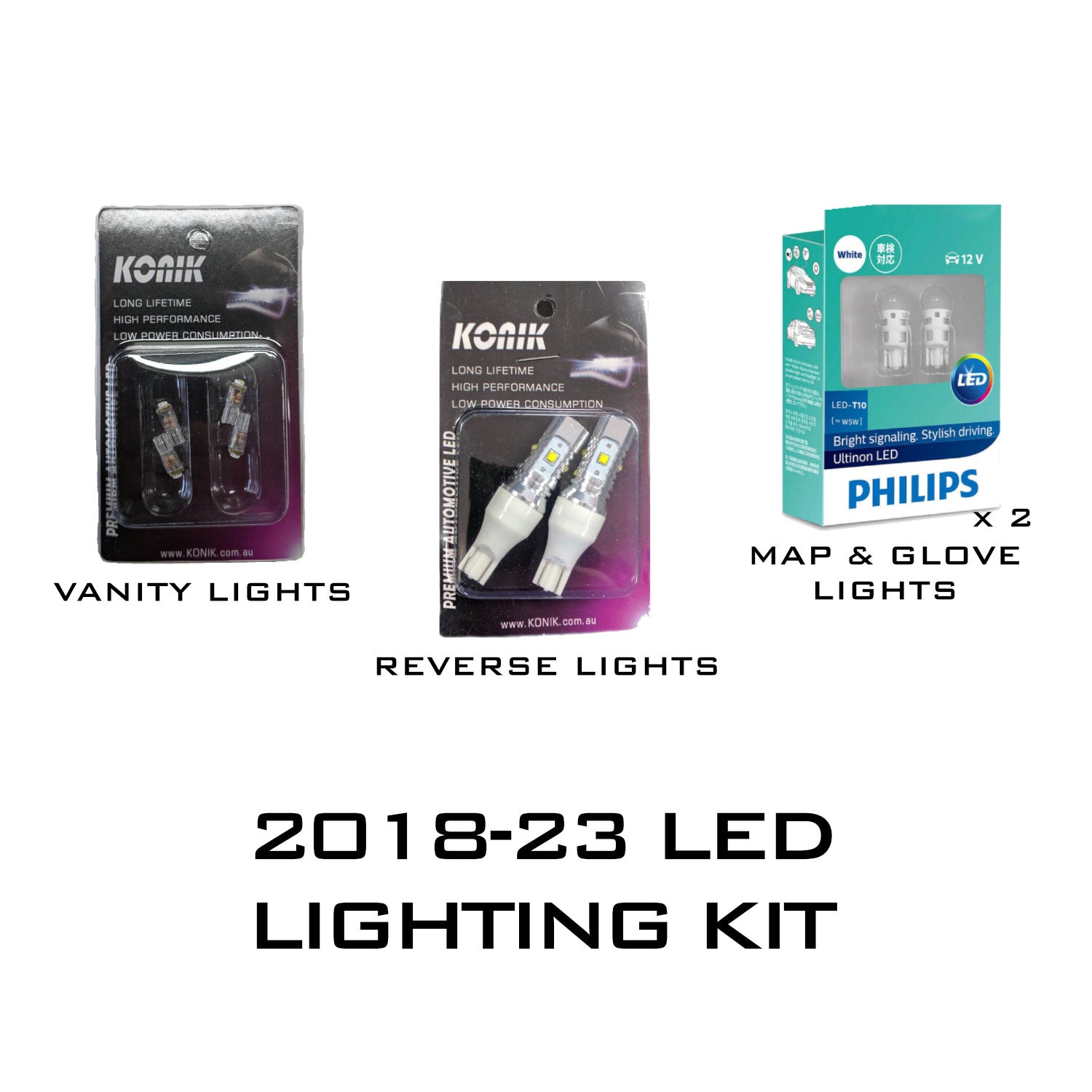 Mustang Motorsport 2018-22 LED Upgrade Kit