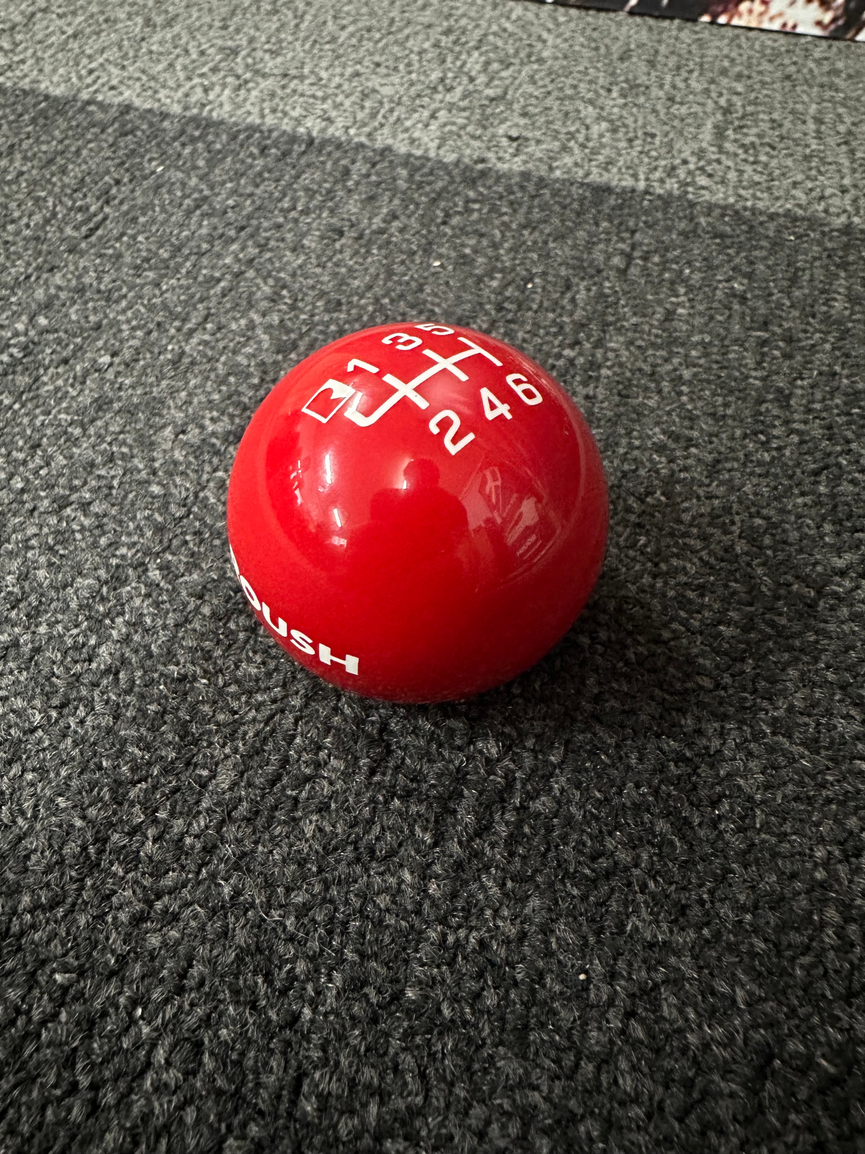 ROUSH 2015-24 Shift Knob - Red